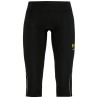 Damen-Laufhosen Karpos Quick Evo W 3/4 Pants schwarz-weiss